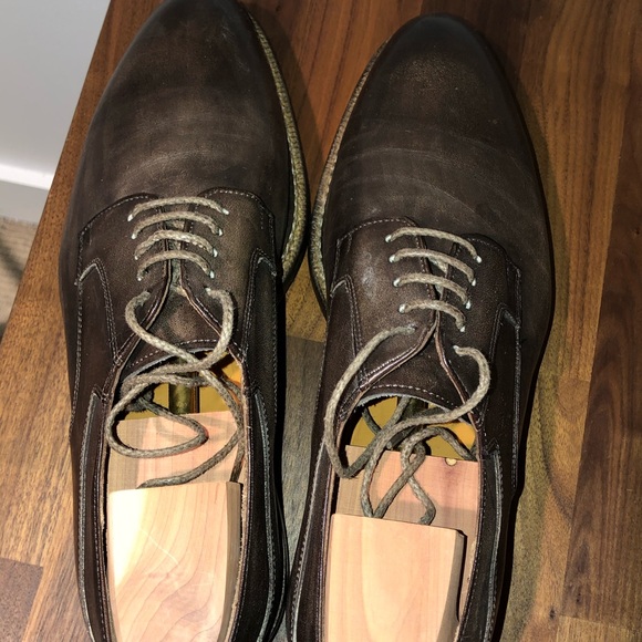 JOSE REAL FONDO “HAND PAINTED OXFORD DRESS SHOES” - Picture 3 of 8